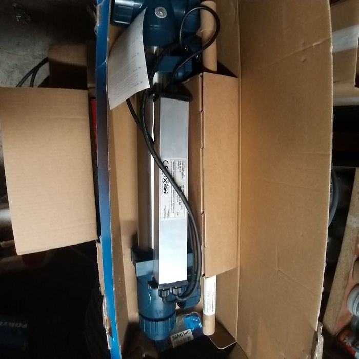 aquaforte uv lampa sterylizator do wody 75 w oczka stawu