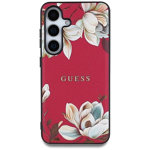Etui Guess Grained Printed Flower Pattern MagSafe do Samsung Galaxy S2