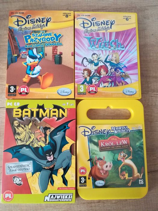 Płyty Gry na PC 4 SZTUKI