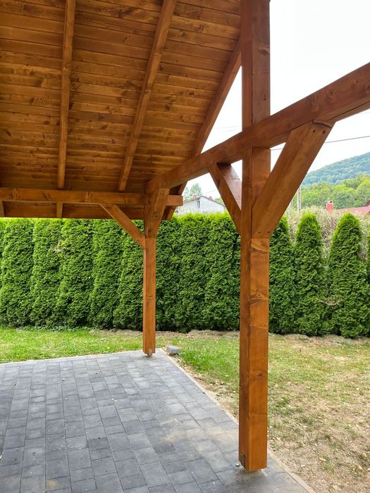 Wiata garażowa 6x7m