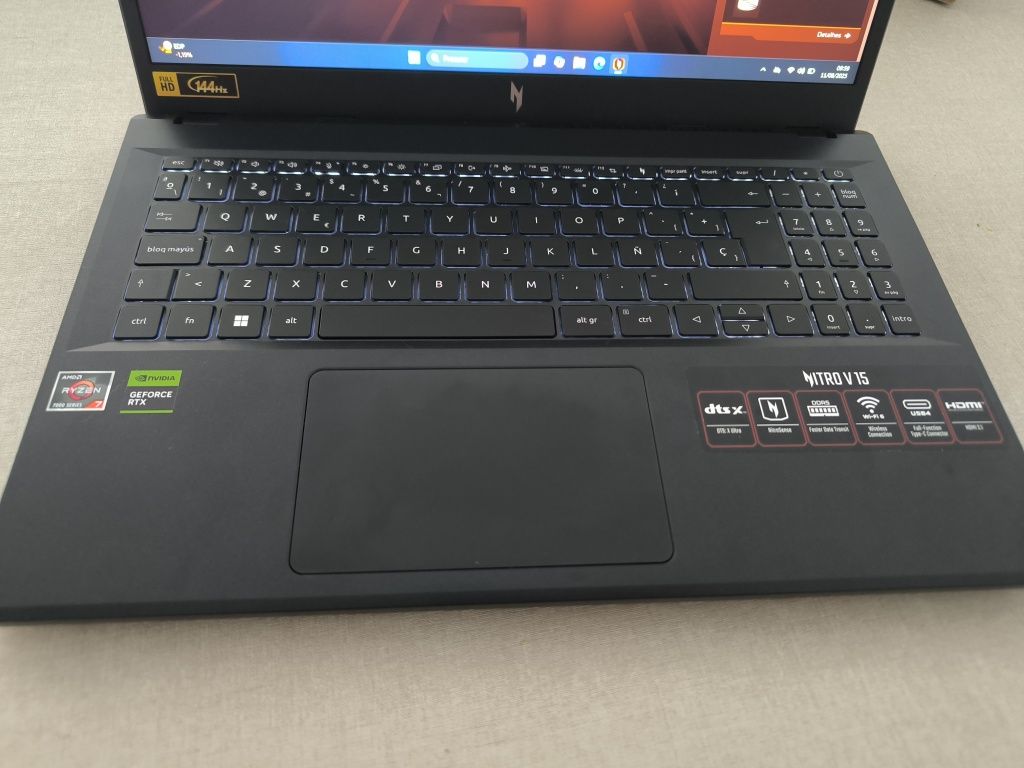 Portátil Gaming Acer Nitro V RTX 4060