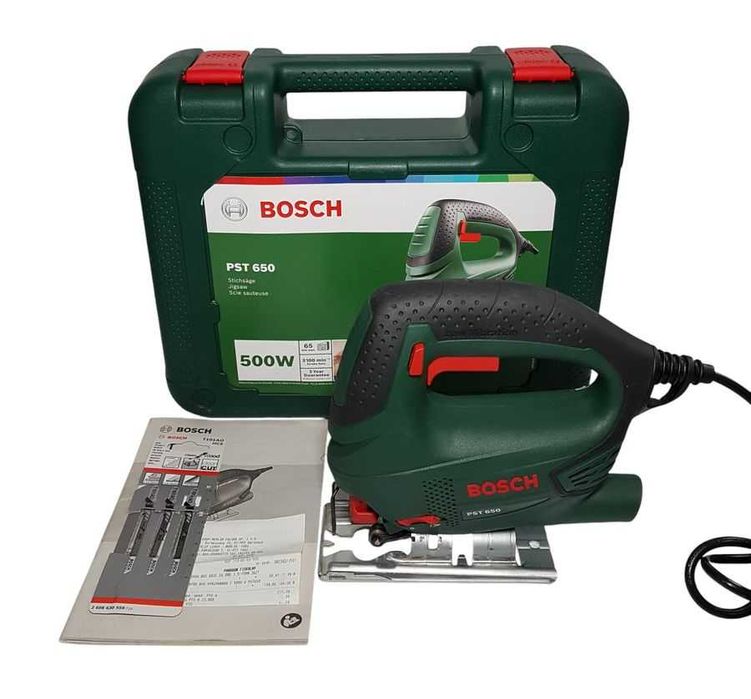 Wyrzynarka BOSCH PST 650 Komplet Gwarancja