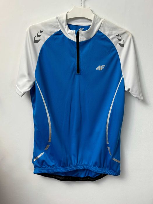 Koszulka kolarska niebieska tshirt rowerowy cycling 4F rozmiar XL