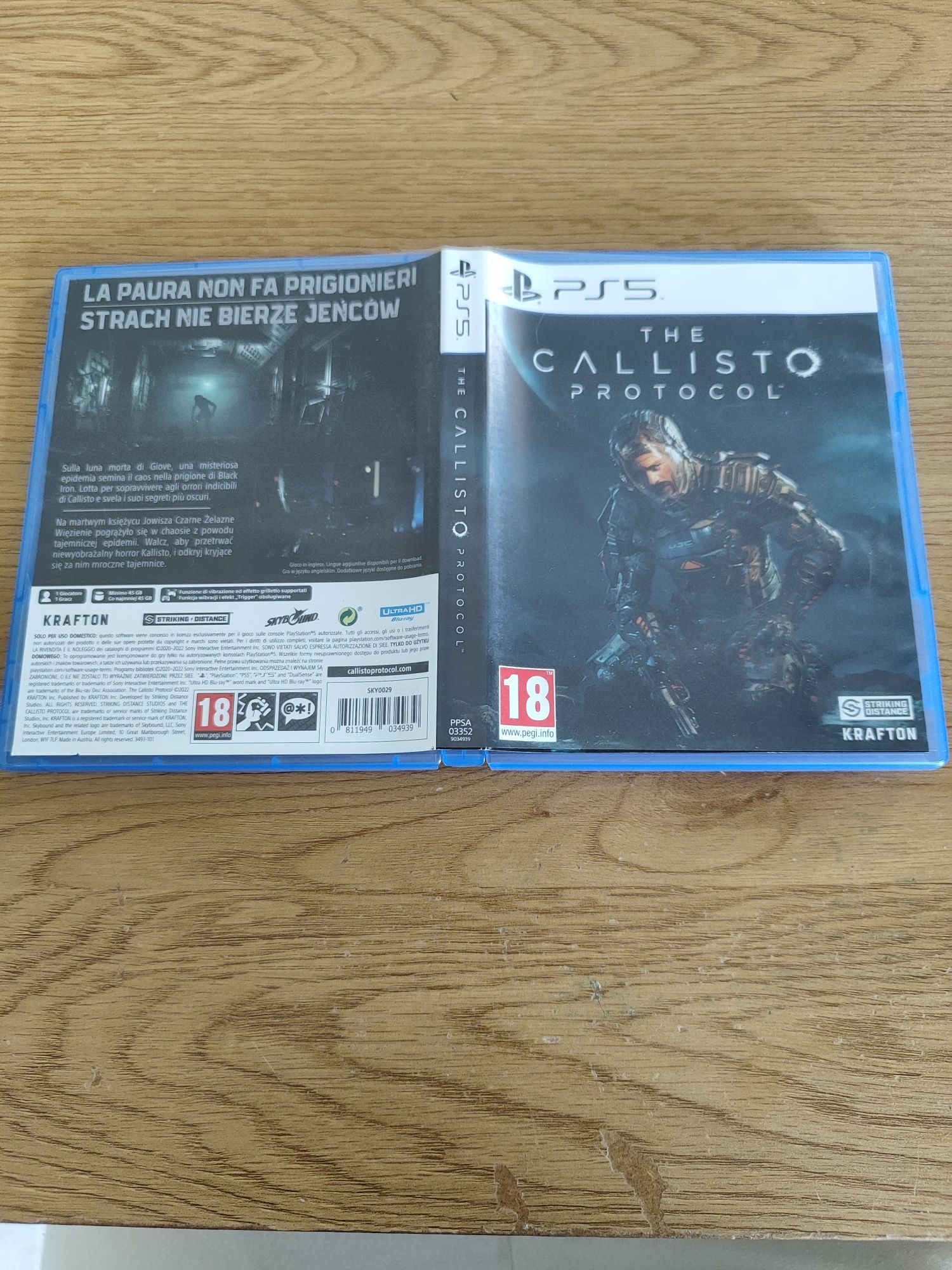 Callisto Protocol PlayStation 5