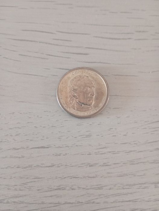 Dollar John Tyler 10th President