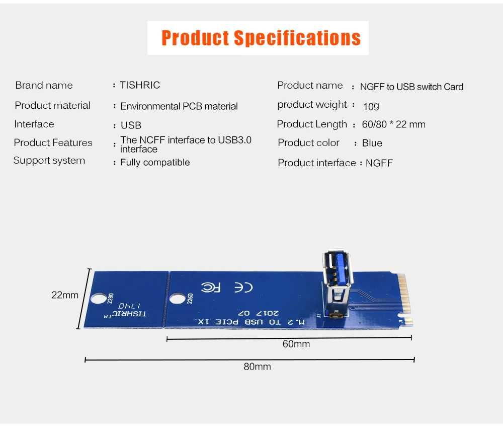 Riser райзер PCI-e x1 to x16 ver.010X, мультипликатор и переходник M.2