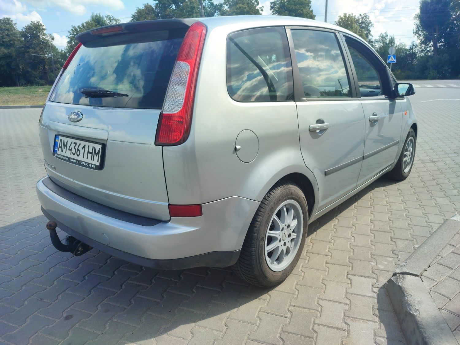 Ford C-max Пригнаный с Германии Оригинальный Пробег