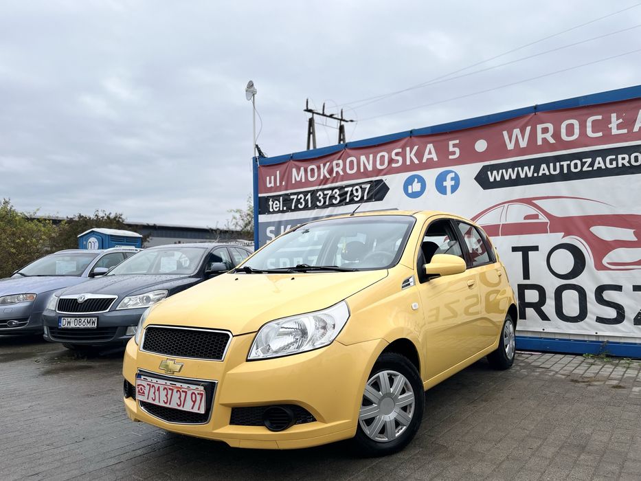 Chevrolet Aveo 1.2 Benzyna+LPG//BRC//2009//5 drzwi//Zamiana