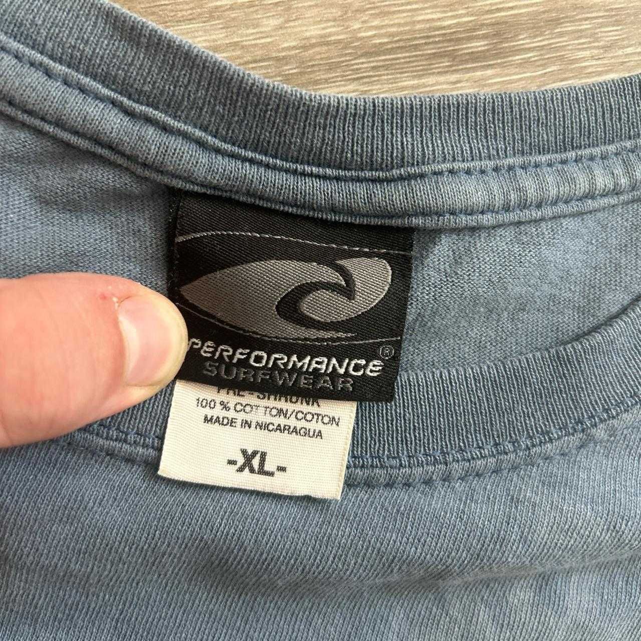 Koszulka męska Quiksilver w kolorze niebiesko-szarym
