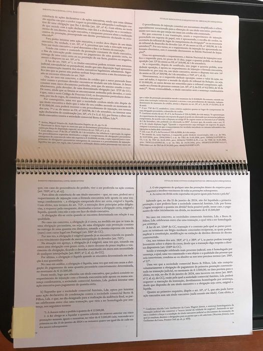 Casos Práticos - Direito Processual Civil Executivo
