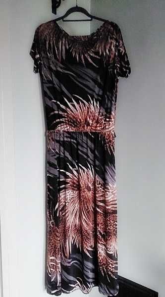 Sukienka maxi , długa M/L  wiskoza