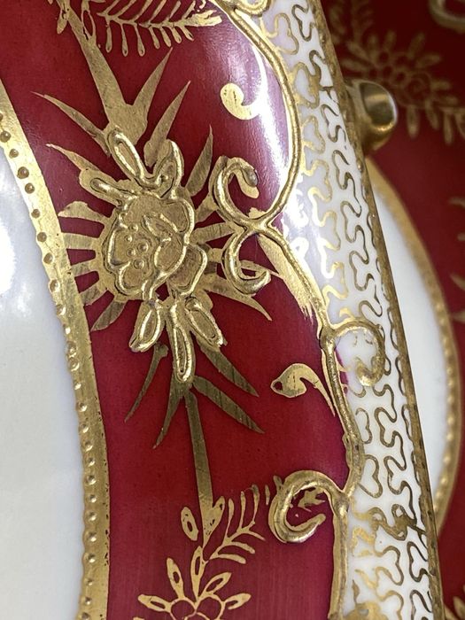 Розкішна  чайна пара в стилі  «Meito Porcelain»