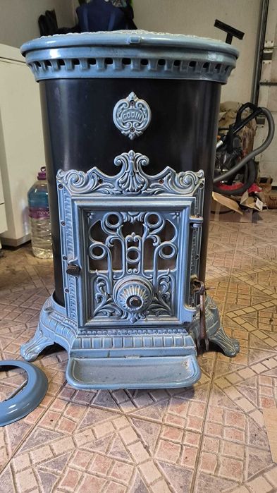 Salamandra lenha esmaltada Godin