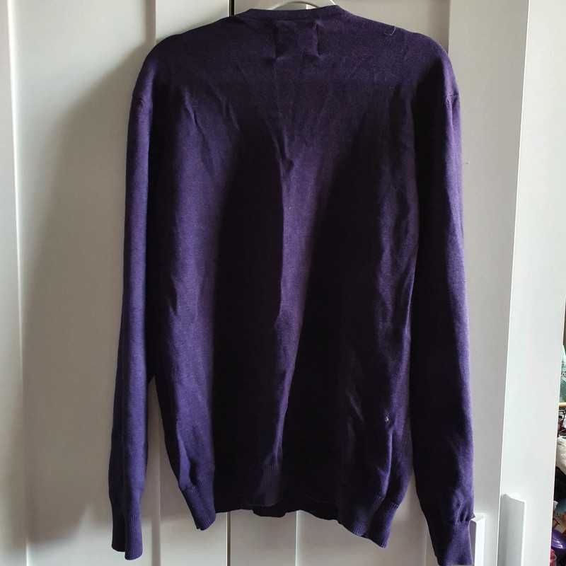 Sweter fioletowy canda C&A roz.M 100% bawełna