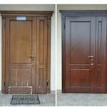 Реставрация старинных деревянных дверей любой сложности