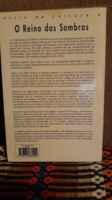 Alan Furst - O Reino das Sombras - portes incluídos