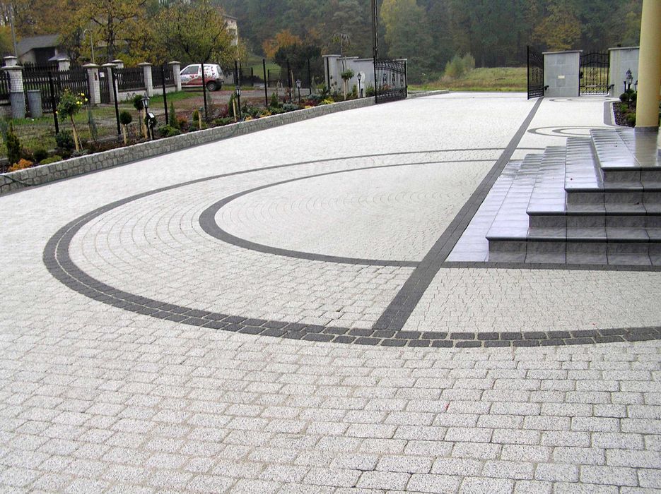 Układanie kostki brukowej, brukowanie, aranżacja ogrodów.