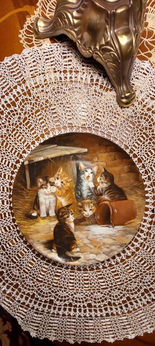 тарелки декоративные Котята Германия Bradex