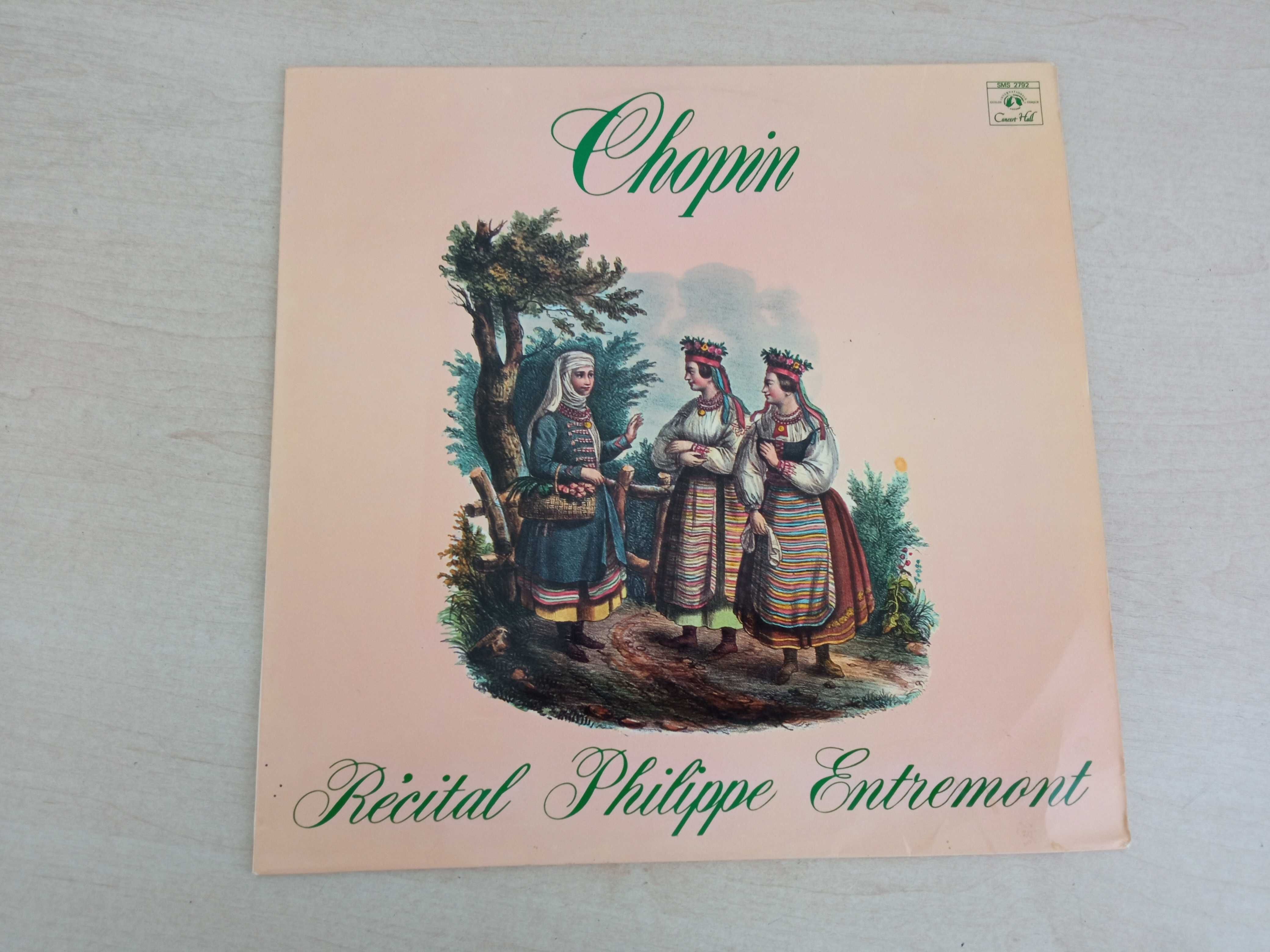 Вінілова платівка Chopin Piano Recital Album Philippe Entremont Piano