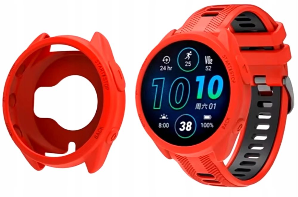 Etui Ochronne Silikonowe MIĘKKIE do Garmin Forerunner 965|KOLORY