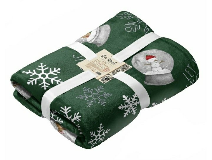 Плед флісовий Christmas time 160 х200 см La Nut