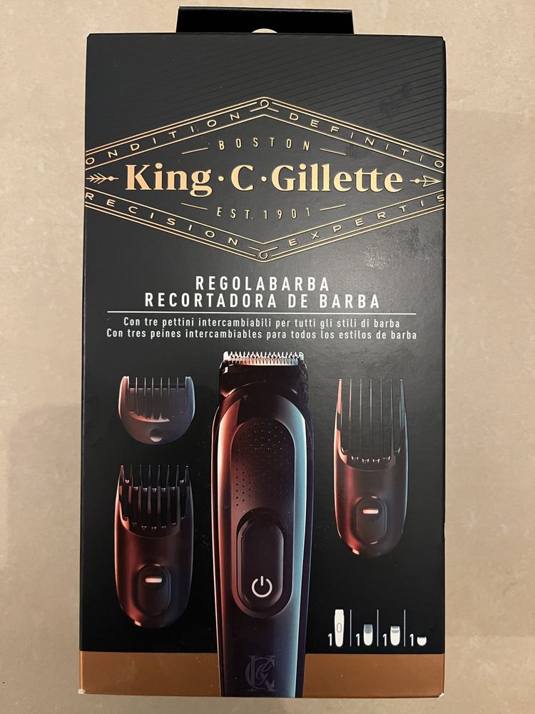 NOVO - Aparador barba Gillette King C