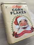Caixa de Lata de Natal da kelloggs