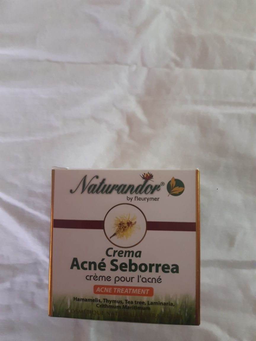 Creme facial para acne novo