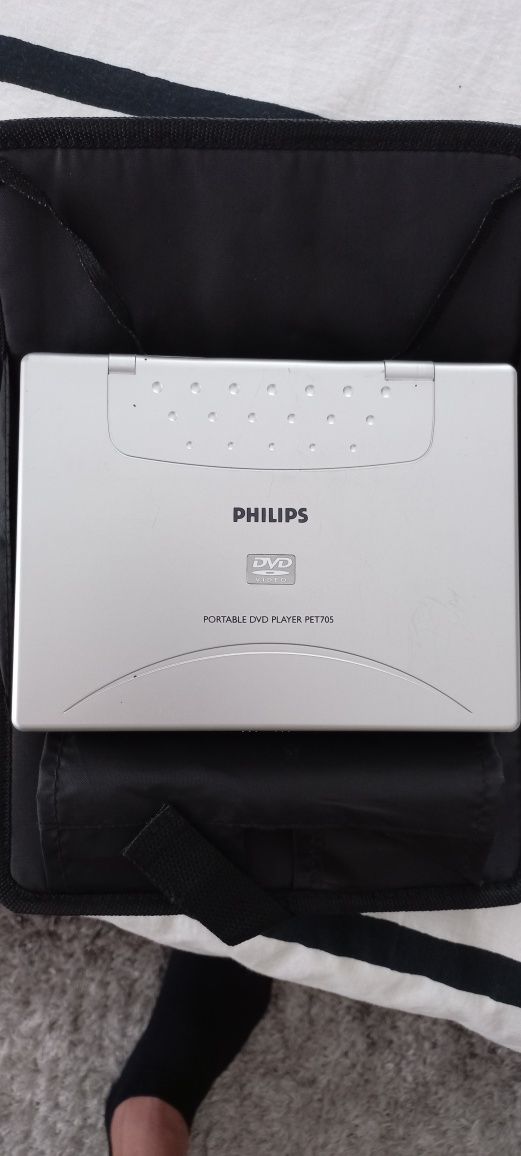 Leitor de Dvd portátil Philips a funcionar perfeitamente