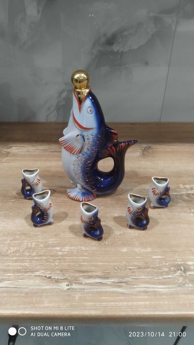 Фарфоровий набір рибки