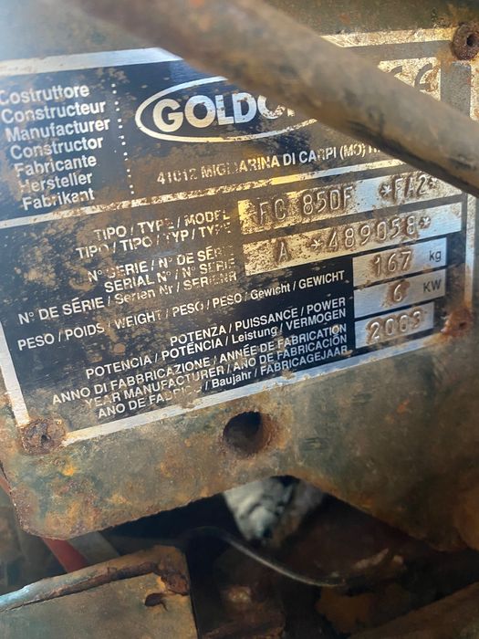 Zamiatarka spalinowa