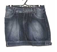 Klasyczna mini spódniczka Mohito jeans rozmiar 36 - S | 22R