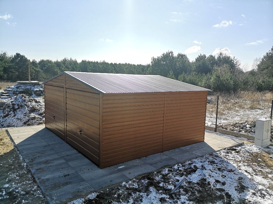 Garaże na wymiar PRODUCENT, garaż, blaszany 9x6 inne wymiary Raty