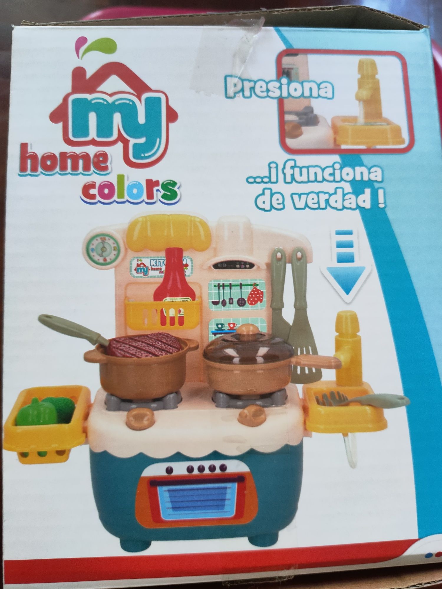 Mini cozinha de brincar