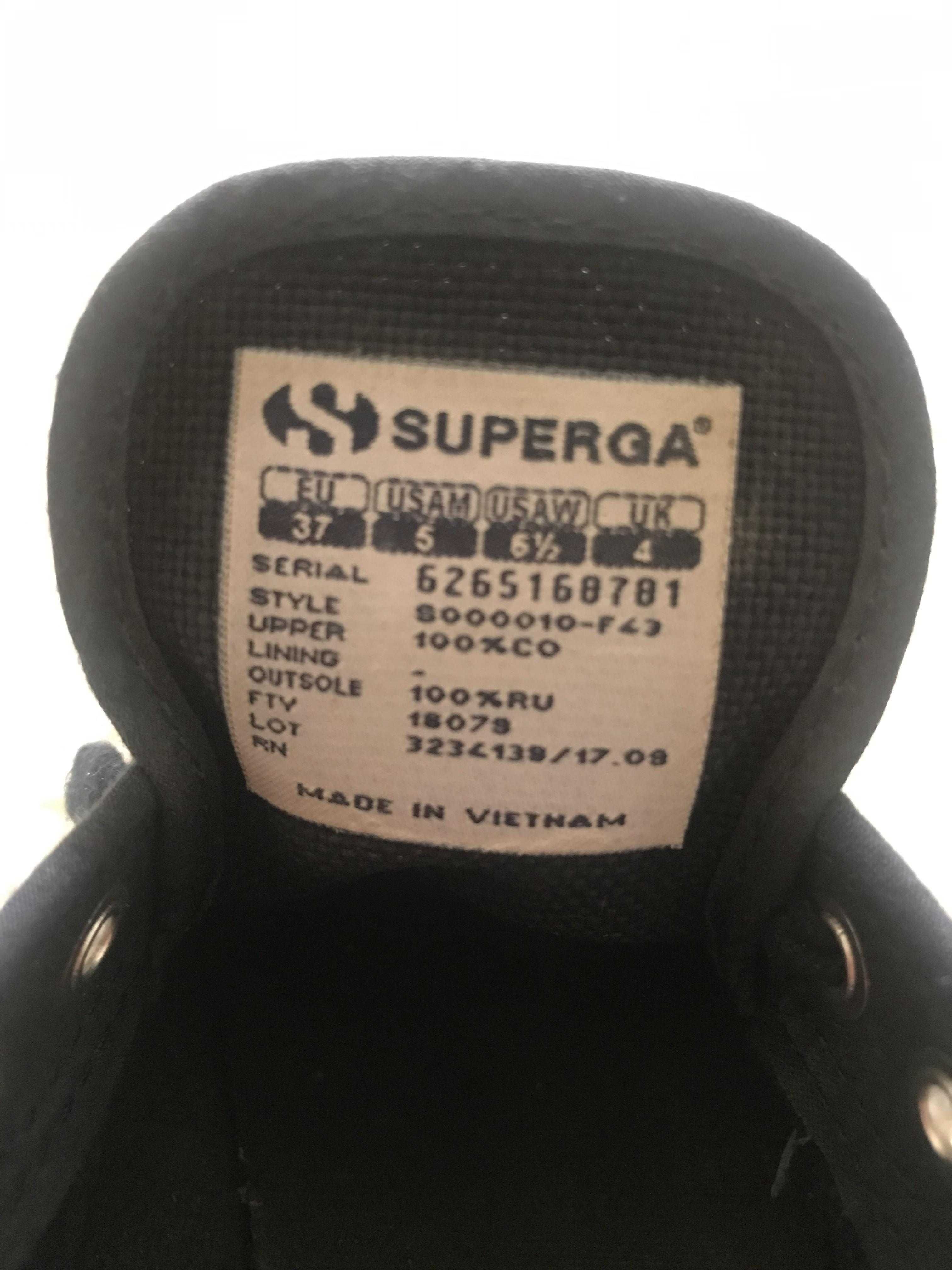 Жіночі кеди SUPERGA розмір 37