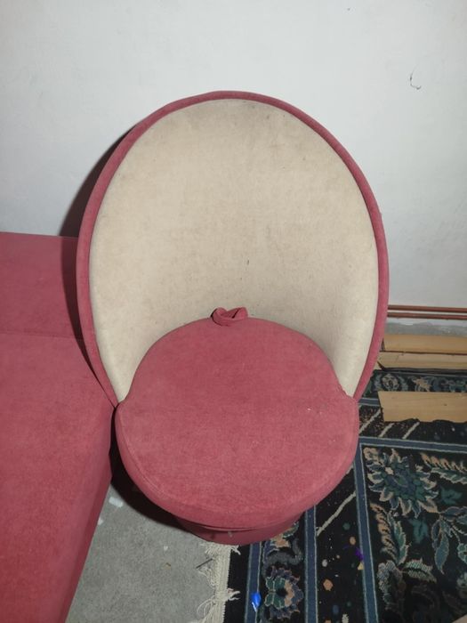 Łóżko tapczan tapicerowany fotel