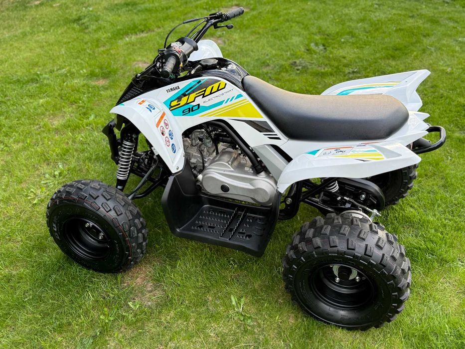 Yamaha YFM 90 • 2023 • Stan Jak Nowy • Tylko 30 mth • Serwis ASO