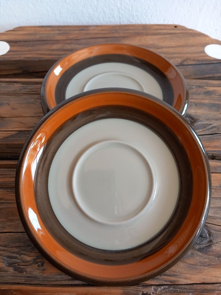 Ceramiczne talerzyki Rorstrand,seria Annika.