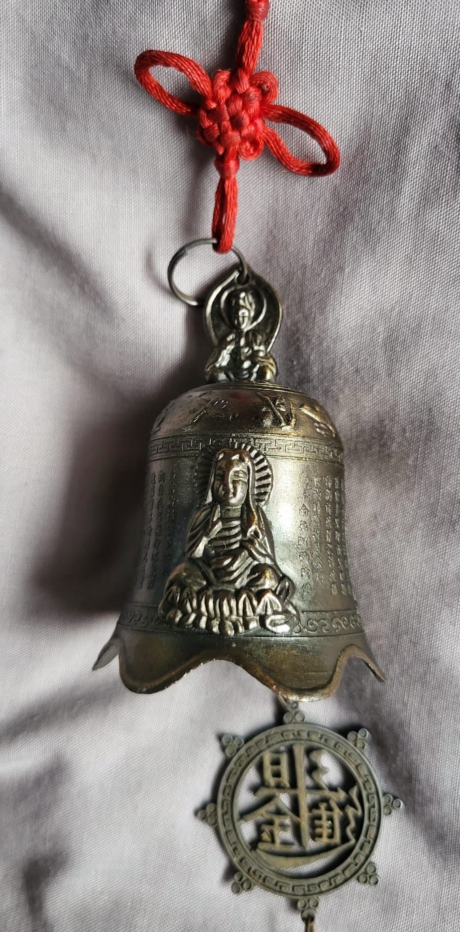 Dzwonek dzwoneczek Dekoracyjny chiński dzwon feng shui szczęścia