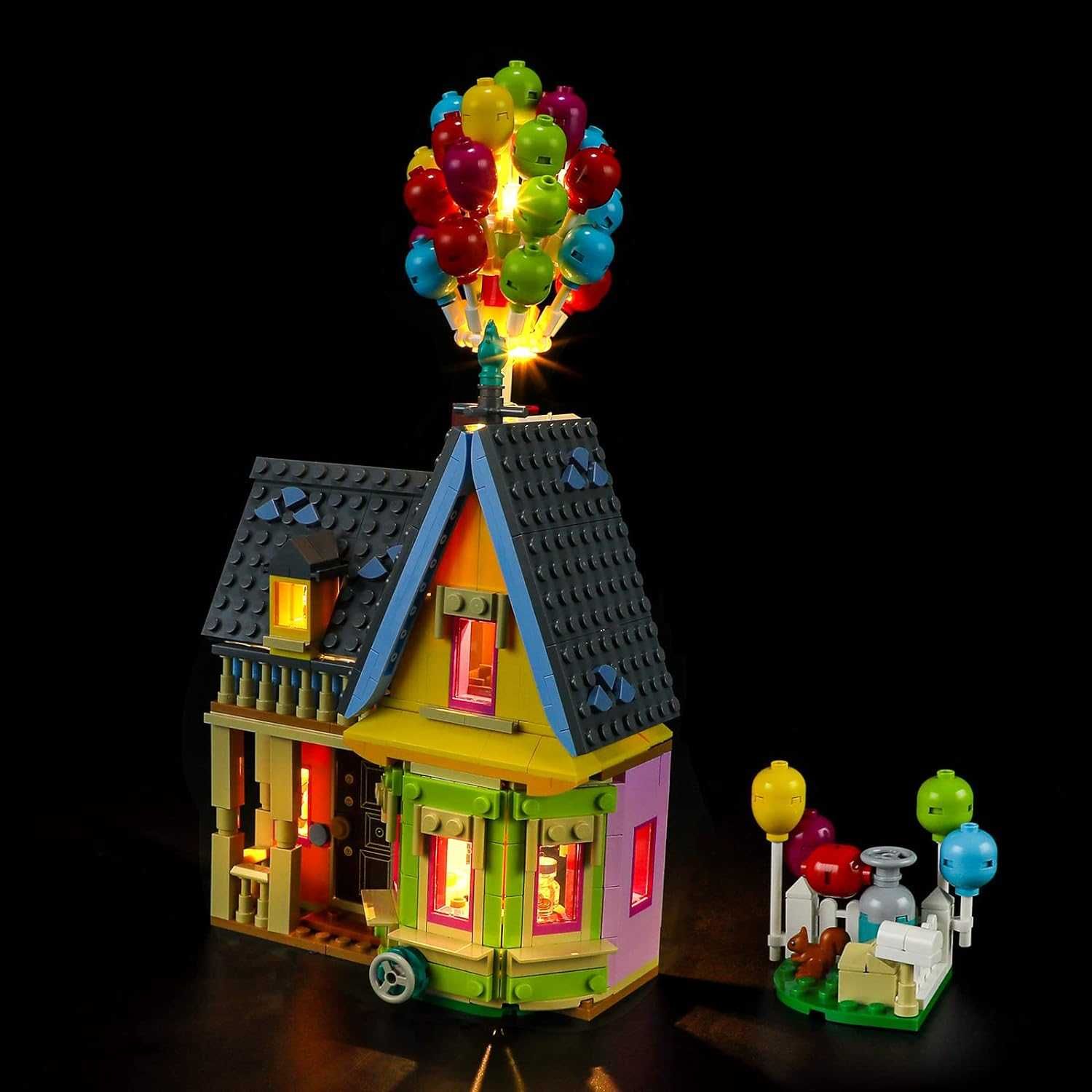 Lego nr.43217 / Disney Dom Carla z góry / zestaw oświetleniowy LED