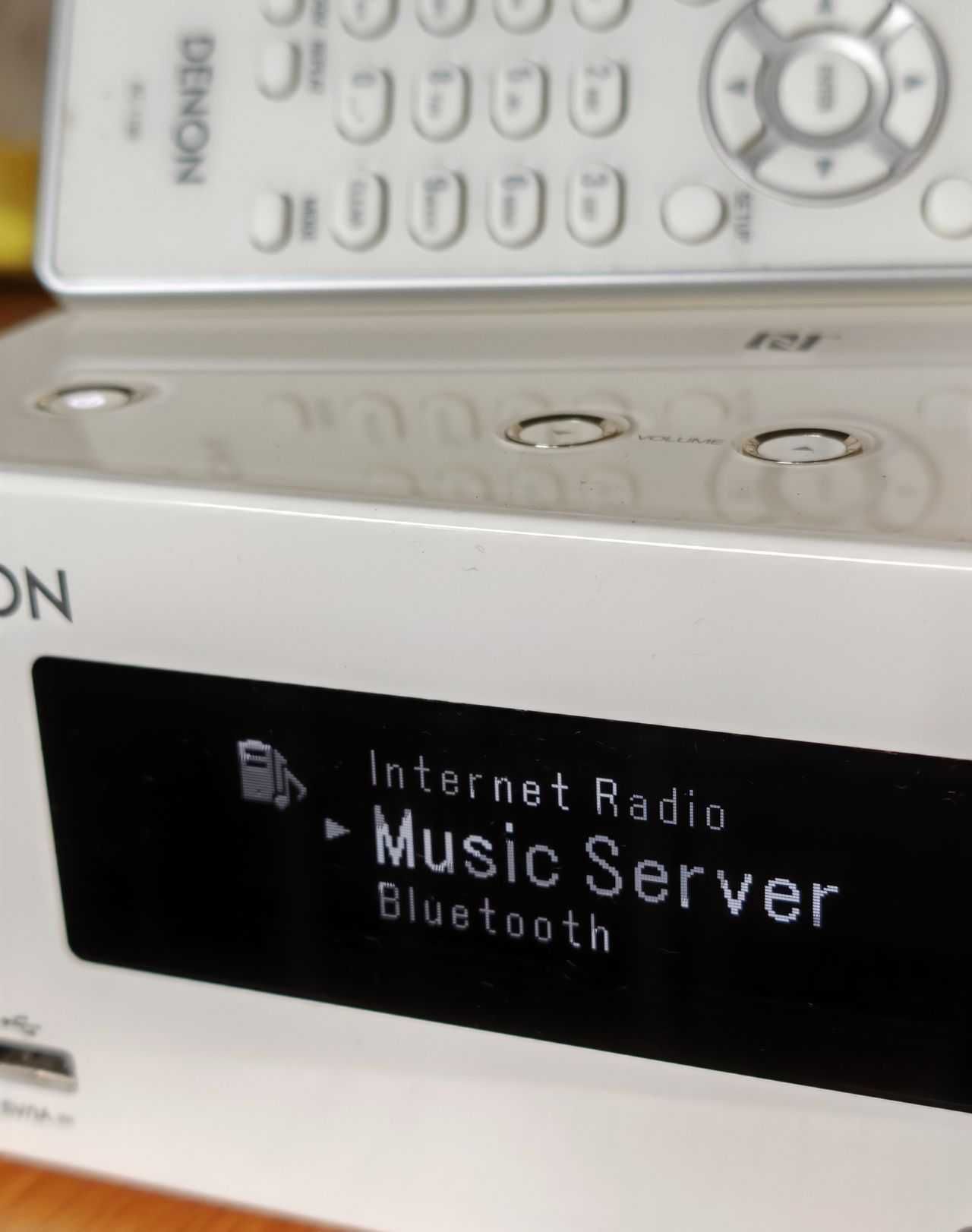 Odtwarzacz sieciowy Radio Internetowe Amplituner DENON Picollo OLED