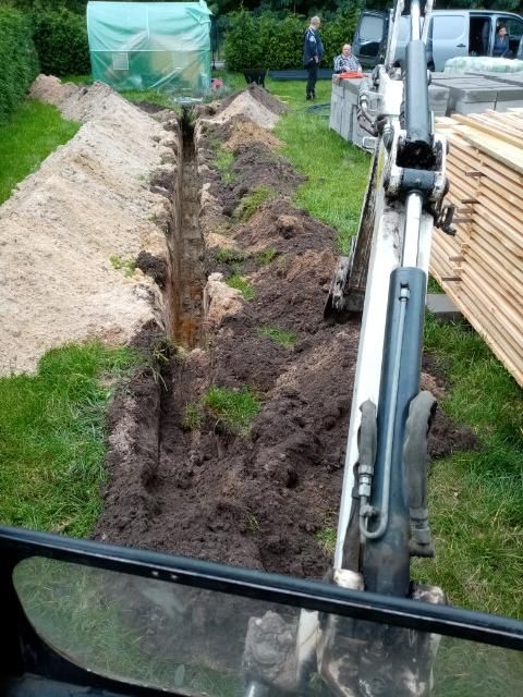 Usługi koparko-ładowarka minikoparka koparka