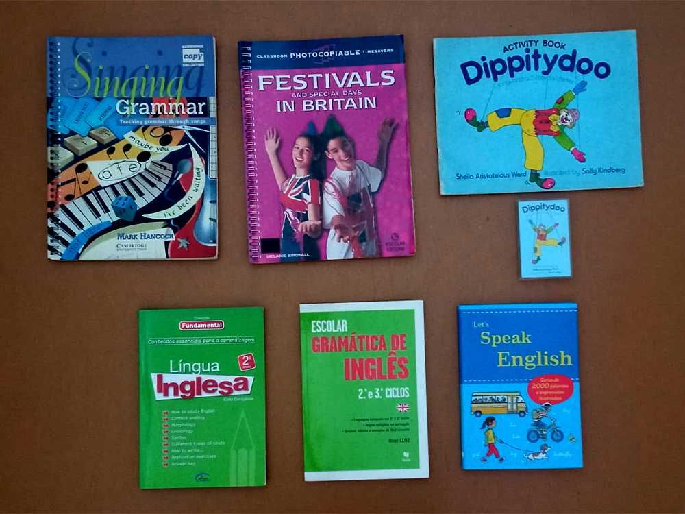 Gramáticas e Livros de Actividades de Inglês - 5º ao 9º Ano