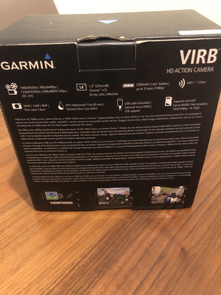 Garmin VIRB HD action camera