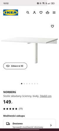 Biurko rozkładane ikea