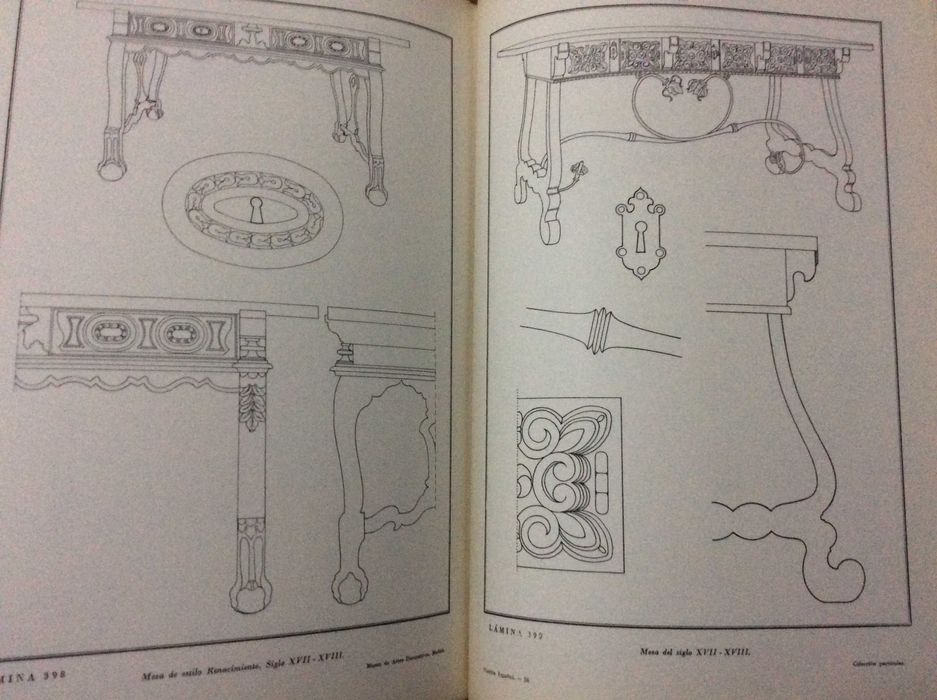 Muebles de estilo espanol : desde el gotico hasta el siglo XIX
