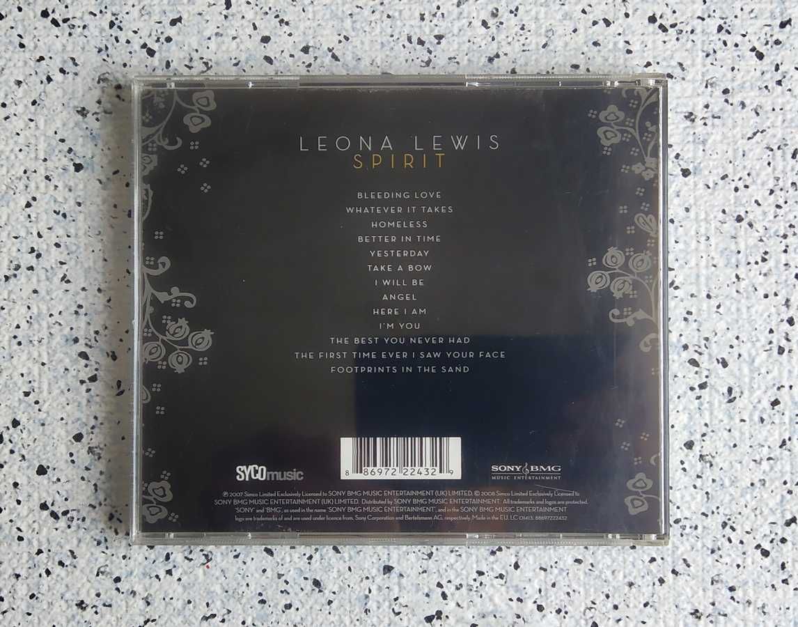 CD Leona Lewis - Spirit. Sony BMG 2007