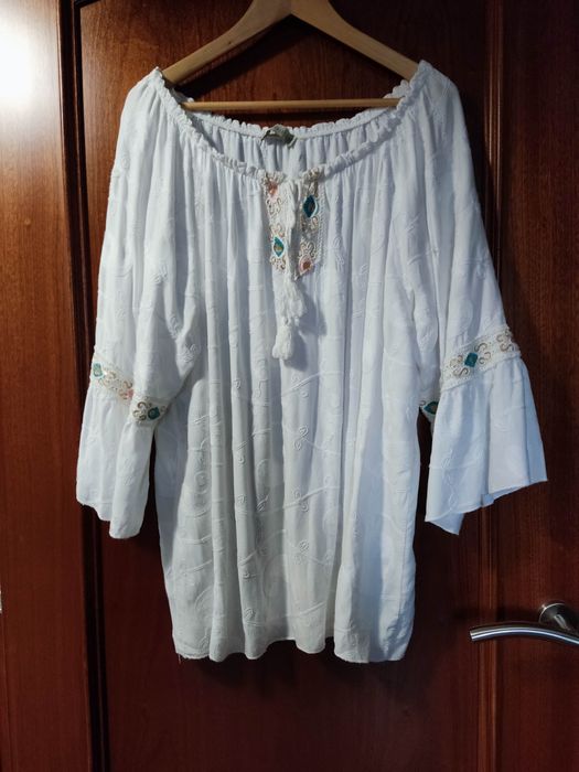 Tunika damska z viskozy