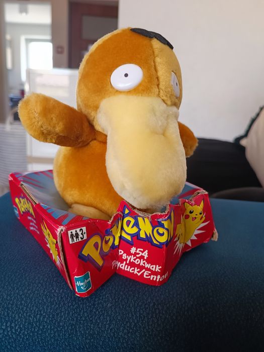 Pokemon Psyduck vintage 1999 rok kolekcjonerska maskotka