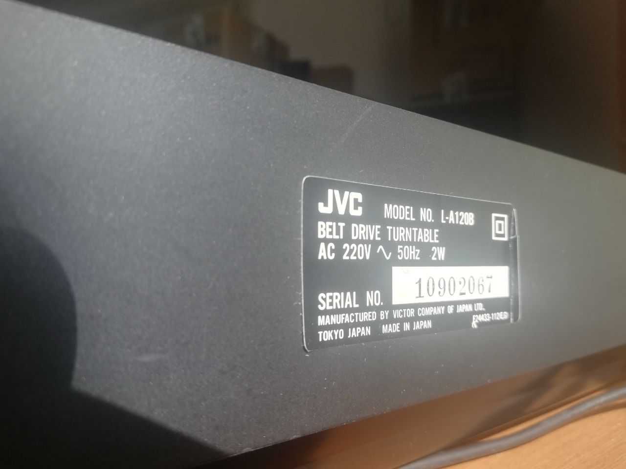 Gramofon automatyczny JVC model L-A120B